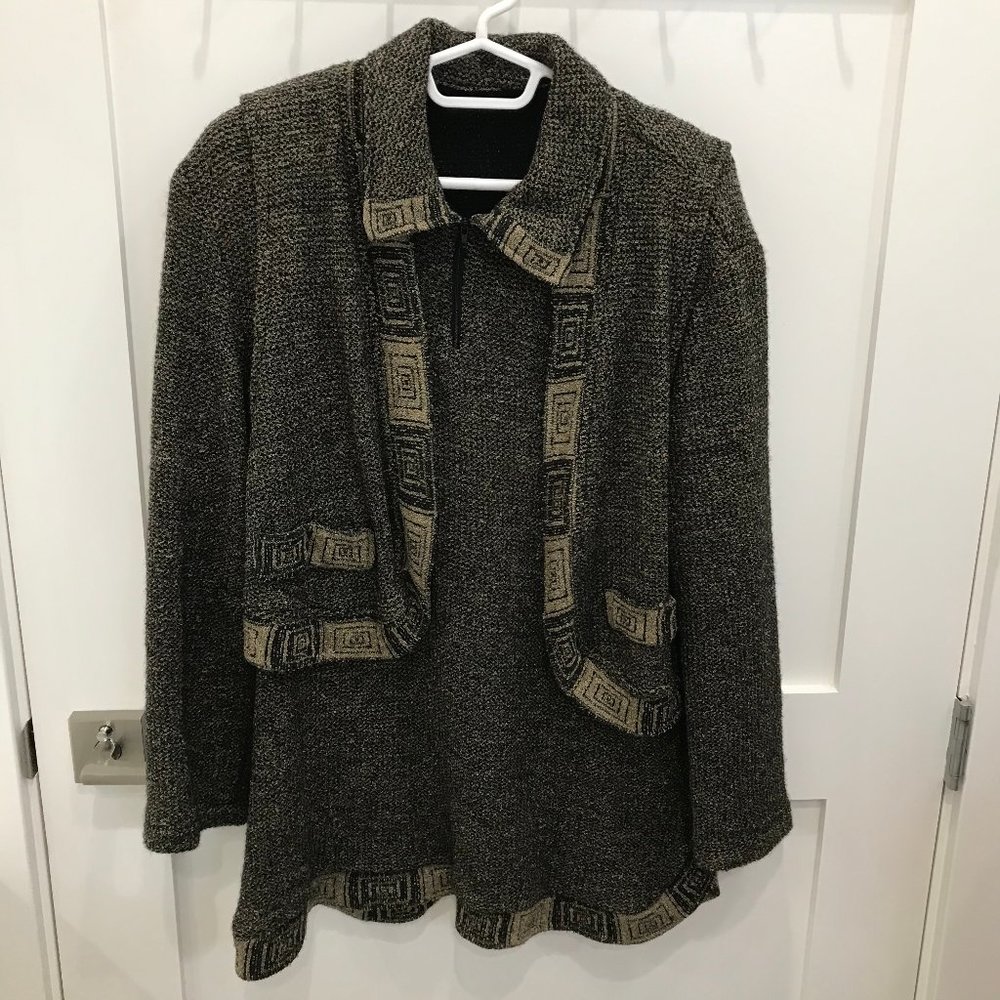 Matching Wool Sweater and Vest